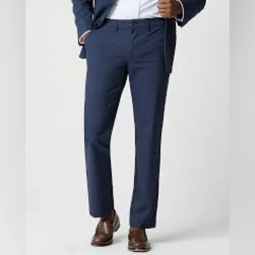 J.Crew Thompson Four Season Tapered Dress Pants Navy 32x30 NWT